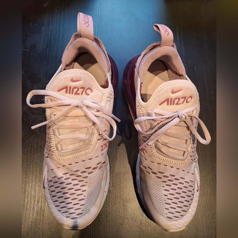 Pink Nike Air Max 270 Sneakers US Size 8